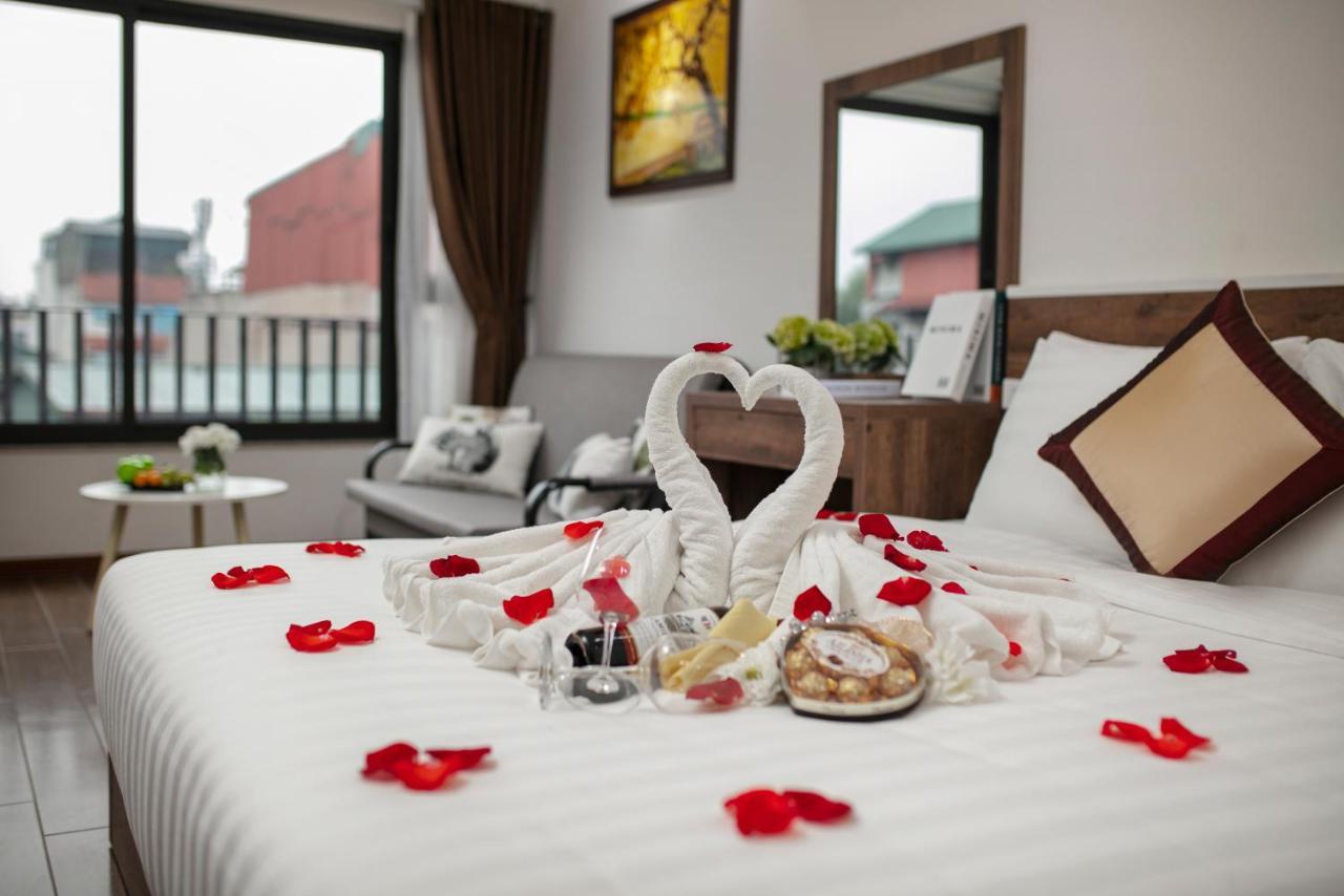 Hanoi Saga Hotel Bagian luar foto