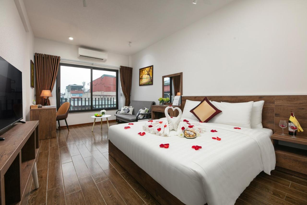 Hanoi Saga Hotel Bagian luar foto