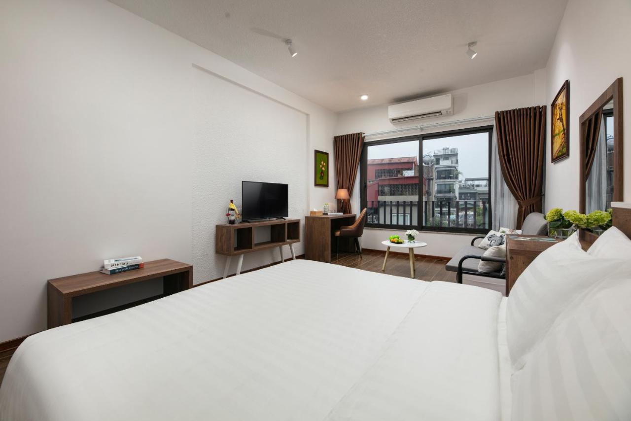 Hanoi Saga Hotel Bagian luar foto