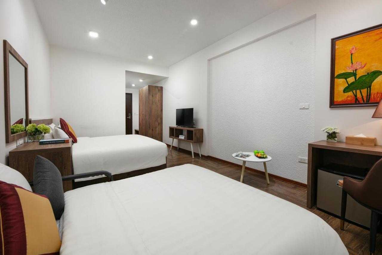Hanoi Saga Hotel Bagian luar foto