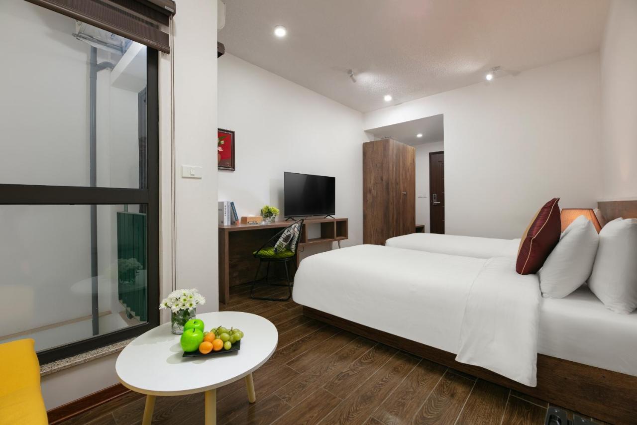 Hanoi Saga Hotel Bagian luar foto