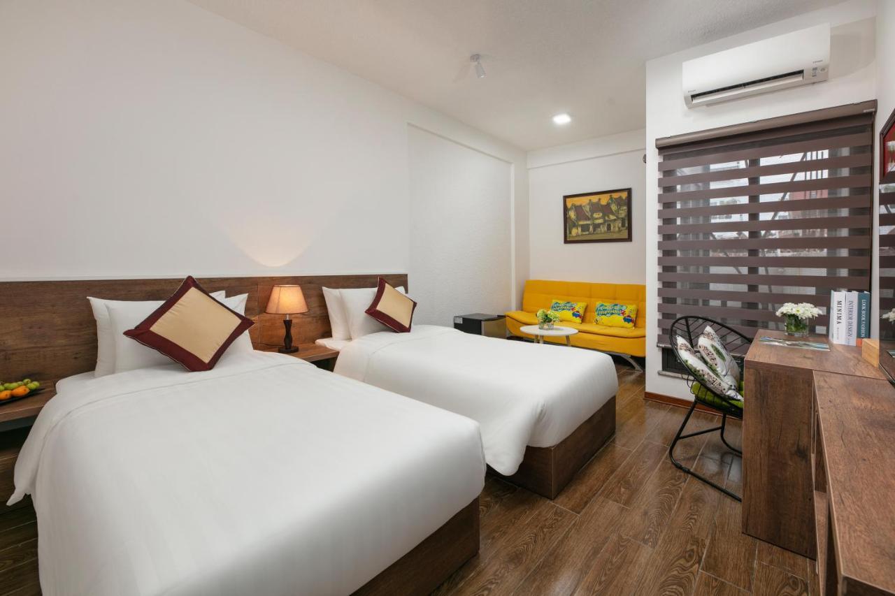Hanoi Saga Hotel Bagian luar foto